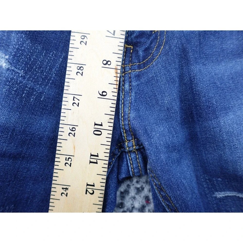 Levi's 541 Athletic Taper Jeans Mens W34 L30‎ Blue Good Distressed Denim